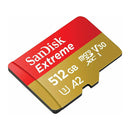 SanDisk 512GB Extreme microSD (V30 U3 A2 4K UHD 190MB/s) SDSQXAV-512G-GN6MN 772-4525