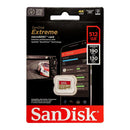 SanDisk 512GB Extreme microSD (V30 U3 A2 4K UHD 190MB/s) SDSQXAV-512G-GN6MN 772-4525