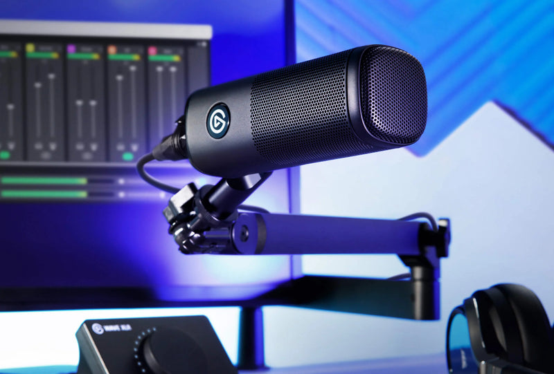 [Elgato New Year Promotion] Elgato Wave Mic Arm LP Black black low profile microphone boom stand (CO-EL-WAVE MIC ARM LP,10AAN9901) 