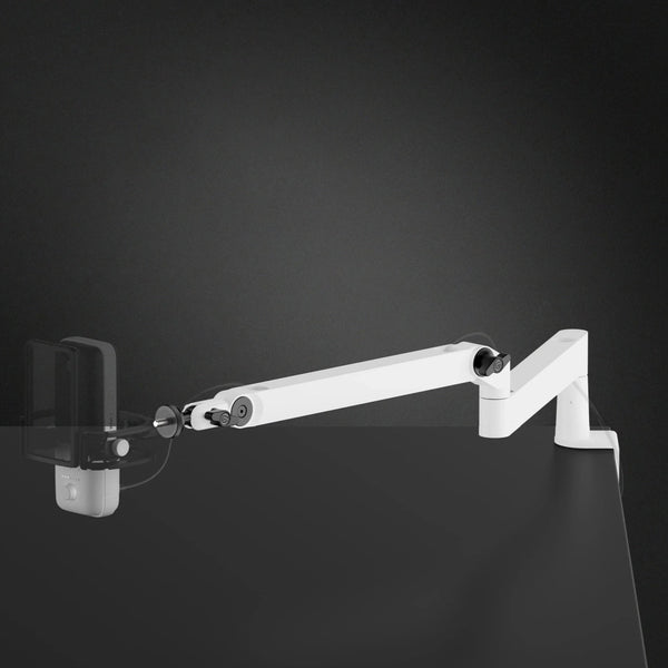 [Elgato New Year Promotion] Elgato Wave Mic Arm LP White white low profile microphone boom stand (CO-EL-WAVE MIC ARM LP-W) 