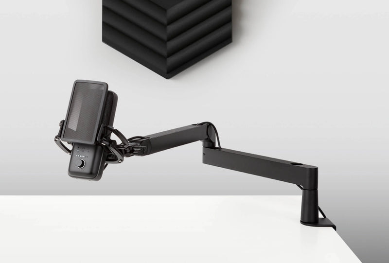 [Elgato New Year Promotion] Elgato Wave Mic Arm LP Black black low profile microphone boom stand (CO-EL-WAVE MIC ARM LP,10AAN9901) 