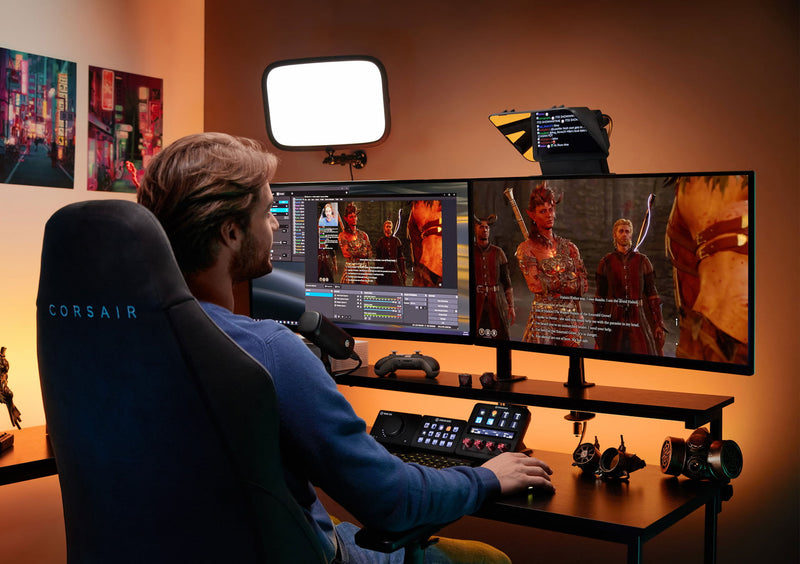 【限時優惠】Elgato Prompter (All-in-one Teleprompter and Monitor) 多功能提詞器