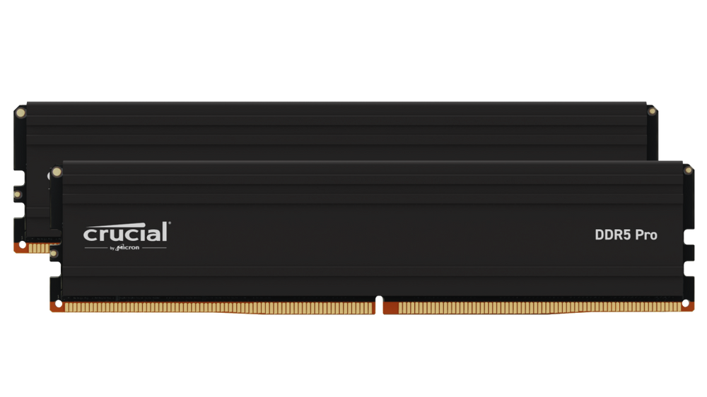 Crucial Pro 32GB Kit (2x16GB) OC Gaming Memory Black 黑色DDR5-6000