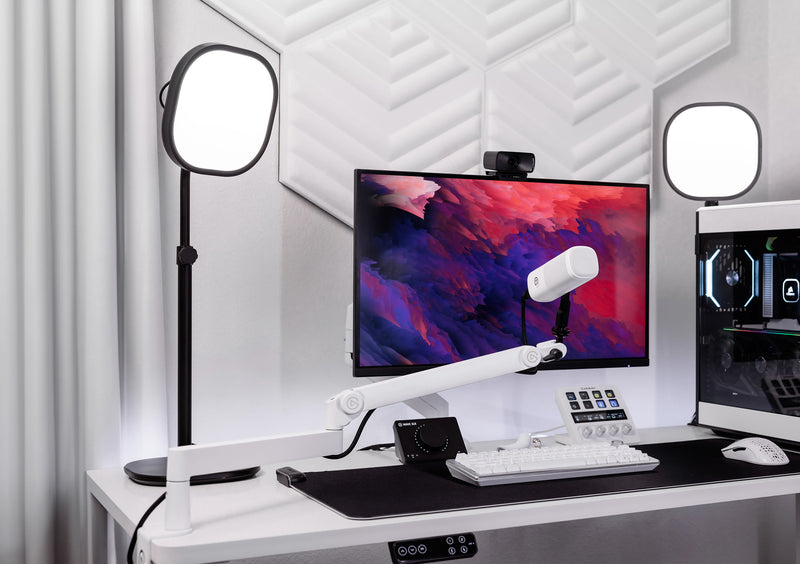 [Elgato New Year Promotion] Elgato Wave Mic Arm Pro White white low-suspension microphone stand (10AAT9911)
