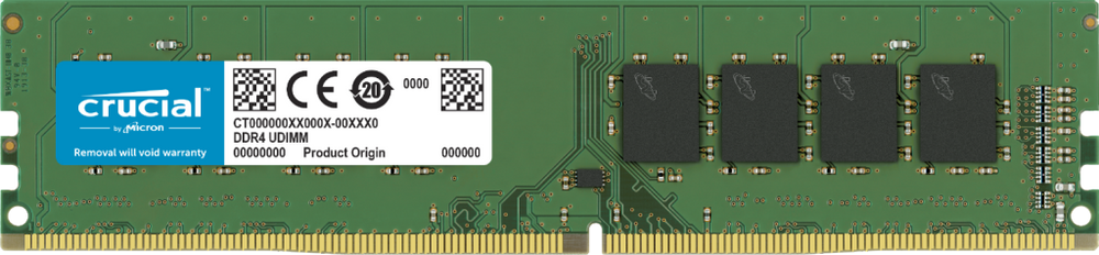 Crucial 16GB CT16G4DFRA32A (CT16G4DFS832A) DDR4 3200Mhz UDIMM RAM (RM-