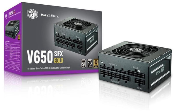 Cooler Master 650W V650 SFX GOLD 80Plus Gold Full Modular Power Supply (MPY-6501-SFHAGV-UK)