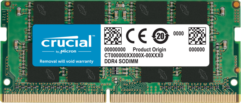 Crucial DDR4 SODIMM 16GB DDR4 3200MHz Memory
