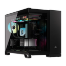 CORSAIR 2500X Mid-Tower Dual Chamber Black 黑色無立柱全景 Mid-Tower PC Case CC-9011265-WW