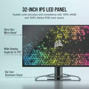 Corsair Xeneon 31.5" 32UHD144-A 144Hz 4K UHD IPS HDR600 (16:9) 電競顯示器 - Zero Dead Pixels (CM-9020006-PE)