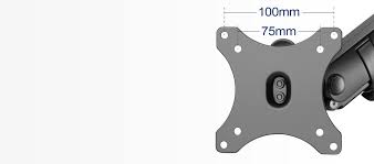 Silverstone SST-ARM25 - 雙顯示器支撐臂搭載多功能調整機械彈簧設計(Max 32"/9KG)