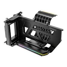 ANTEC SHIFT ARGB Black 黑色 VERTICAL GPU BRACKET with PCIE4.0 RISER CABLE (AT-ARCVB-BK190-A-PCIE4-RTX40)