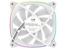 InWin Sirius Extreme Pure ASE120P WHITE 白色 RGB 3 x Fan Kit with ARGB Controller 12cm Case Fan IW-FN-ASE120P-3PK