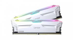 Lexar 32GB Kit (2x16GB) ARES RGB White 白色 LD5EU016G-R6400GDWA DDR5 6400MHz Memory (AMD EXPO & Intel XMP 3.0)