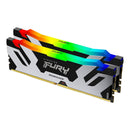 Kingston 32GB Kit (2x16GB) KF576C38RSAK2-32 FURY Renegade RGB Black 黑色 DDR5 7600MHz Memory *價錢請查詢