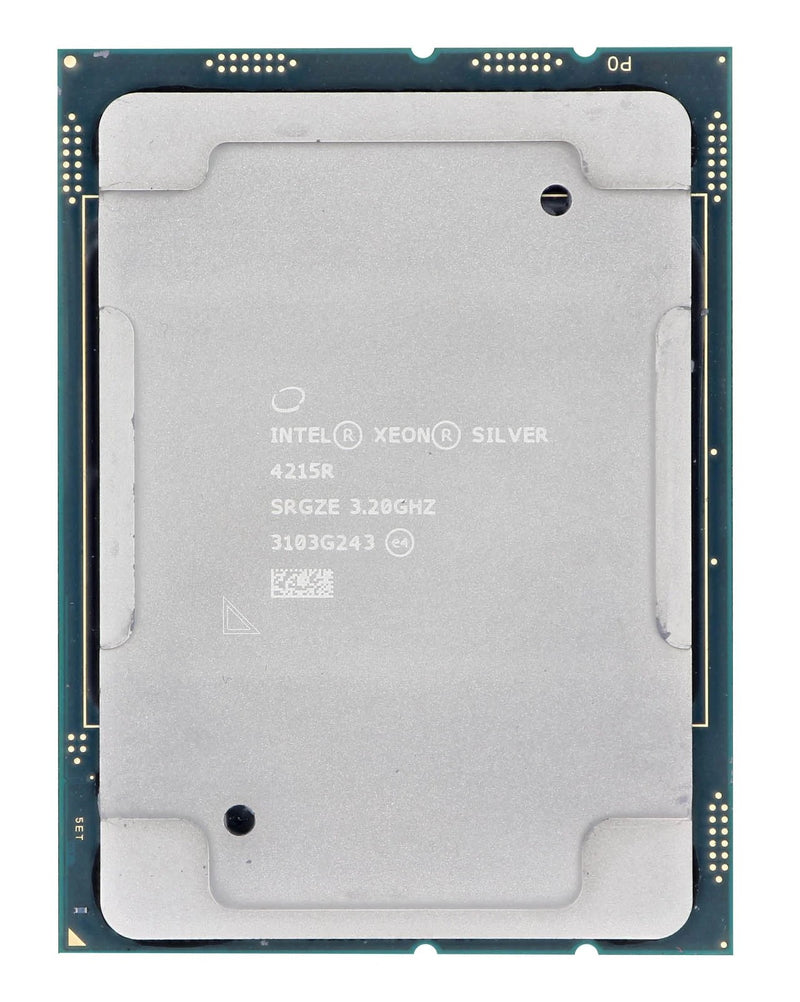 Intel xeon silver 4215r | 8 jeder 16 niti | 3,20–4,00 ghz | 11 mb cache | lga3647 130 w | strežniški procesor 2 Intel xeon silver 4215r 8 jeder 16 niti procesor za strežnike