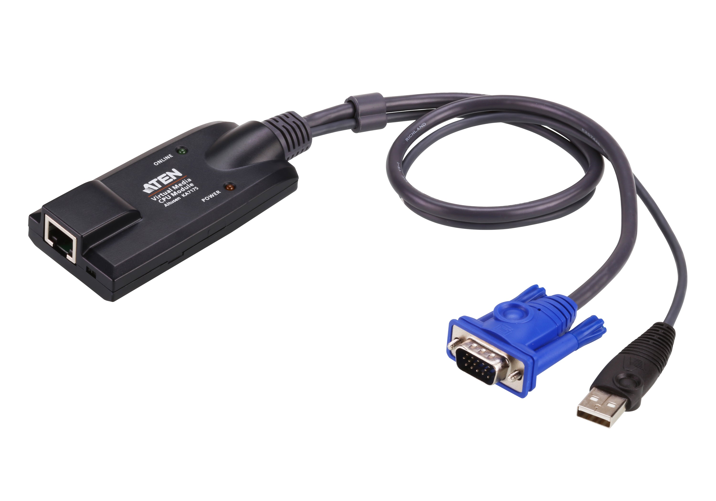 ATEN KA7175 USB VGA Virtual Media KVM Adapter