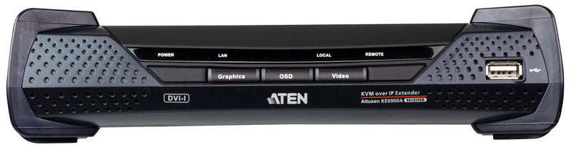 ATEN KE6900AR DVI KVM Audio Over IP Extender - Rx