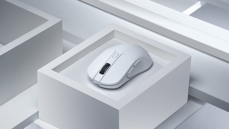 Keychron M3 Wireless Mouse (White) Wireless Gaming Mouse KC-M3-A3 