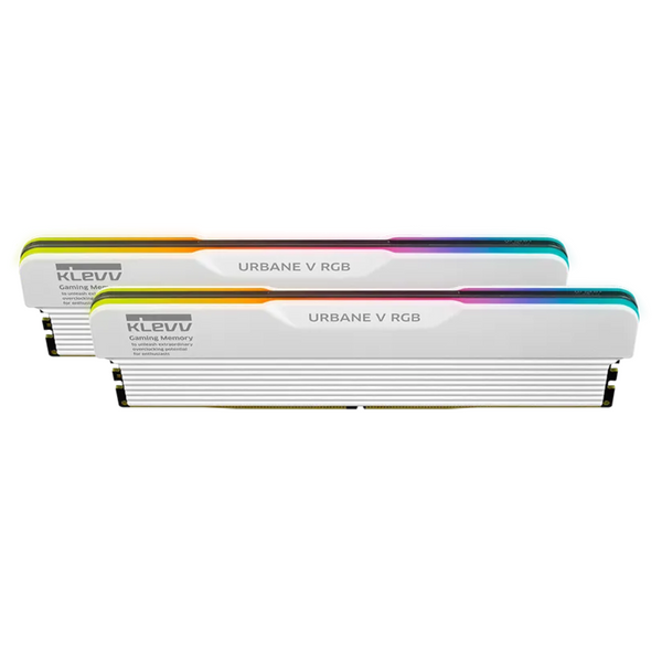KLEVV Urbane V RGB White 白色 DDR5 32GB (2x16GB) 6800MHz CL34 Memory SK Hynix Chip AMD EXPO & Intel XMP 3.0 UV16X2-KD5AGUA80-68A340M
