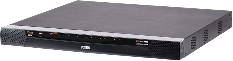 ATEN KN2116VB Cat 5 KVM Over IP Switch Remote Computer Management Solution 1 local/2 Remote User Access 16-Port Multi-Interface