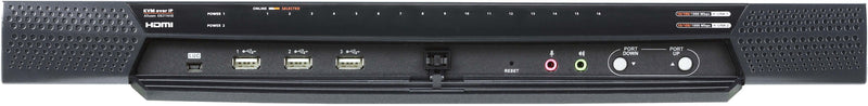 ATEN KN2116VB Cat 5 KVM Over IP Switch Remote Computer Management Solution 1 local/2 Remote User Access 16-Port Multi-Interface