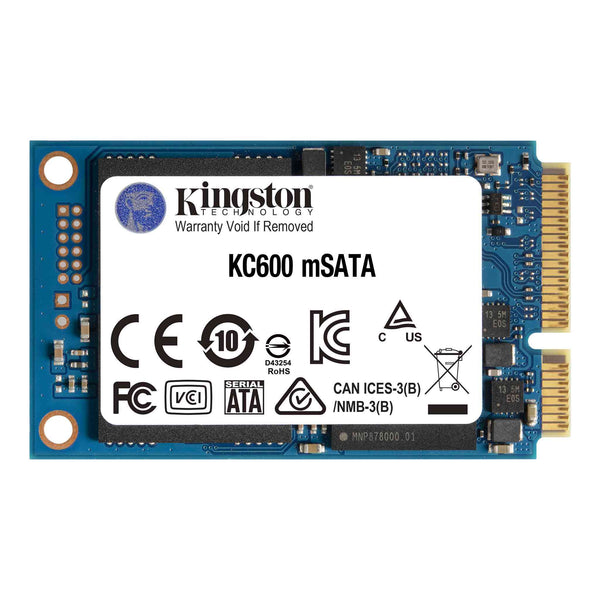 Kingston 256GB KC600 SKC600MS/256G SATA3 mSATA SSD