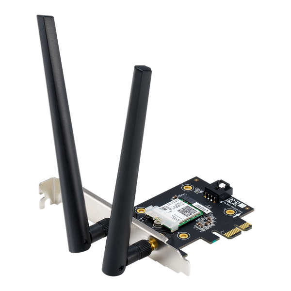 ASUS PCE-AX3000 AX3000 Dual Band PCI-E (WiFi 6 + Bluetooth 5.0) Wi-Fi Adapter (NE-APAX30K)