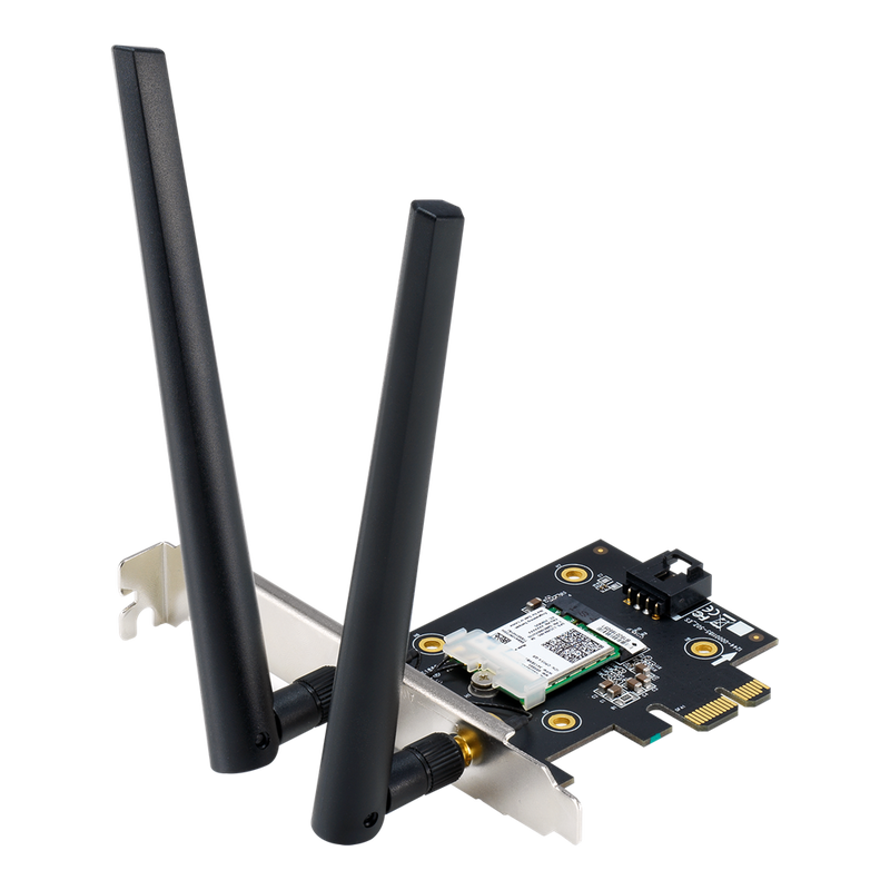ASUS PCE-AX3000 AX3000 Dual Band PCI-E (WiFi 6 + Bluetooth 5.0) Wi-Fi Adapter (NE-APAX30K) 無線網絡接收卡