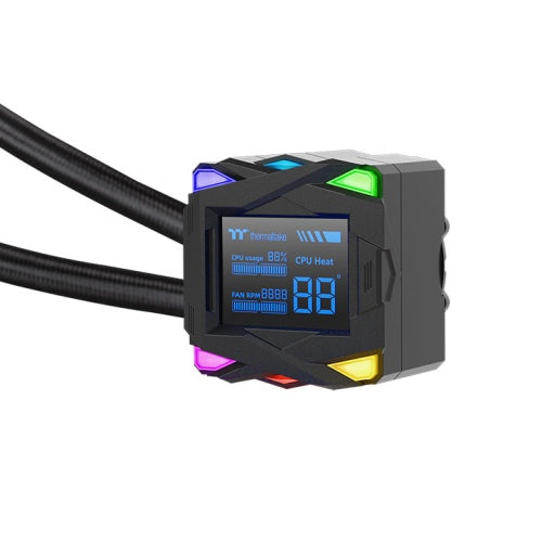Thermaltake LA240-S ARGB Sync 黑色 240mm Liquid CPU Cooler (TH-TLA24SA)
