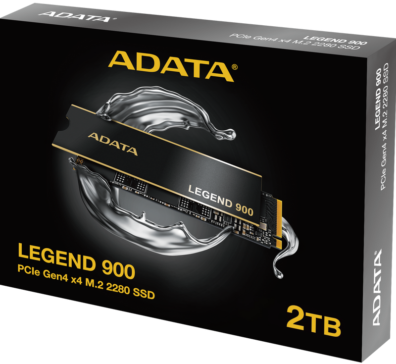 ADATA 2TB LEGEND 900 SLEG-900-2TCS M.2 2280 PCIe Gen4 x4 SSD (HD-L90042T)