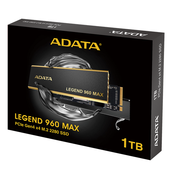 ADATA 1TB LEGEND 960 MAX ALEG-960M-1TCS M.2 2280 PCIe Gen4 x4 SSD