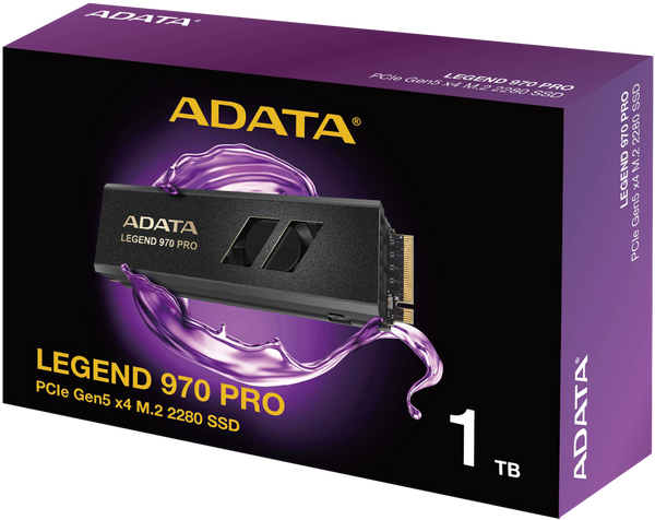 ADATA 1TB LEGEND 970 Pro SLEG-970P-1TCI M.2 NVMe PCIe 5.0 x4 SSD 