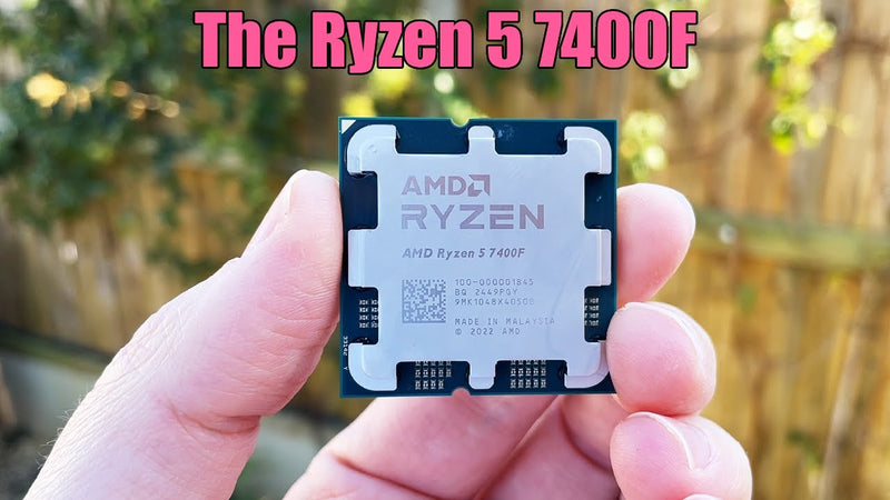 AMD Ryzen 5 7400F Tray Processor 6C 12T Socket AM5 香港行貨.3年保養