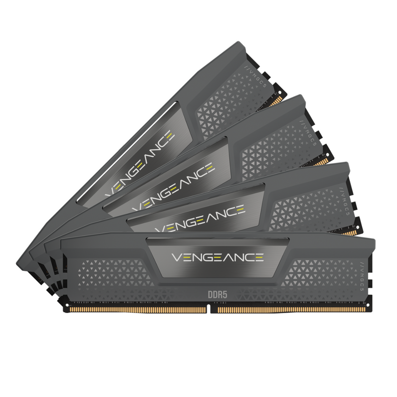 CORSAIR 64GB Kit (4x16GB) VENGEANCE CMK64GX5M4B5600Z36 DDR5 5600MHz Memory AMD EXPO