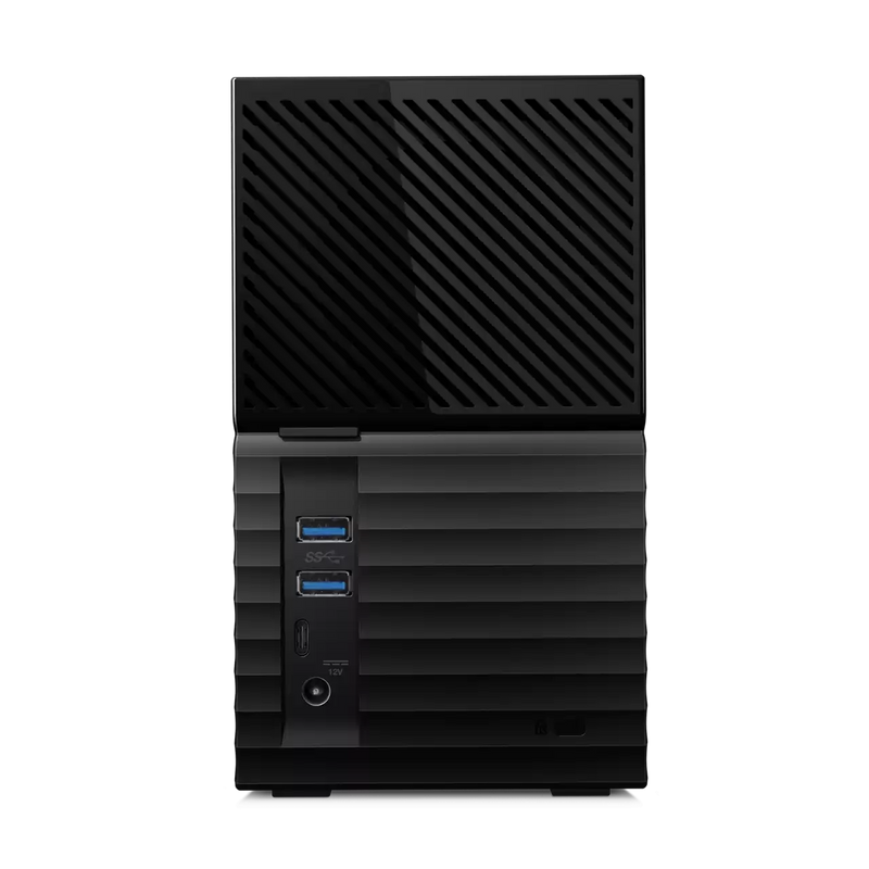 WD 28TB My Book Duo USB 3.2 Gen 1 Desktop RAID External HDD WDBFBE0280JBK
