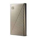 WD 2TB 2.5" My Passport Ultra USB-C & USB 3.2 Gen 1 金色 WDBC3C0020BGD Portable Hard Drive