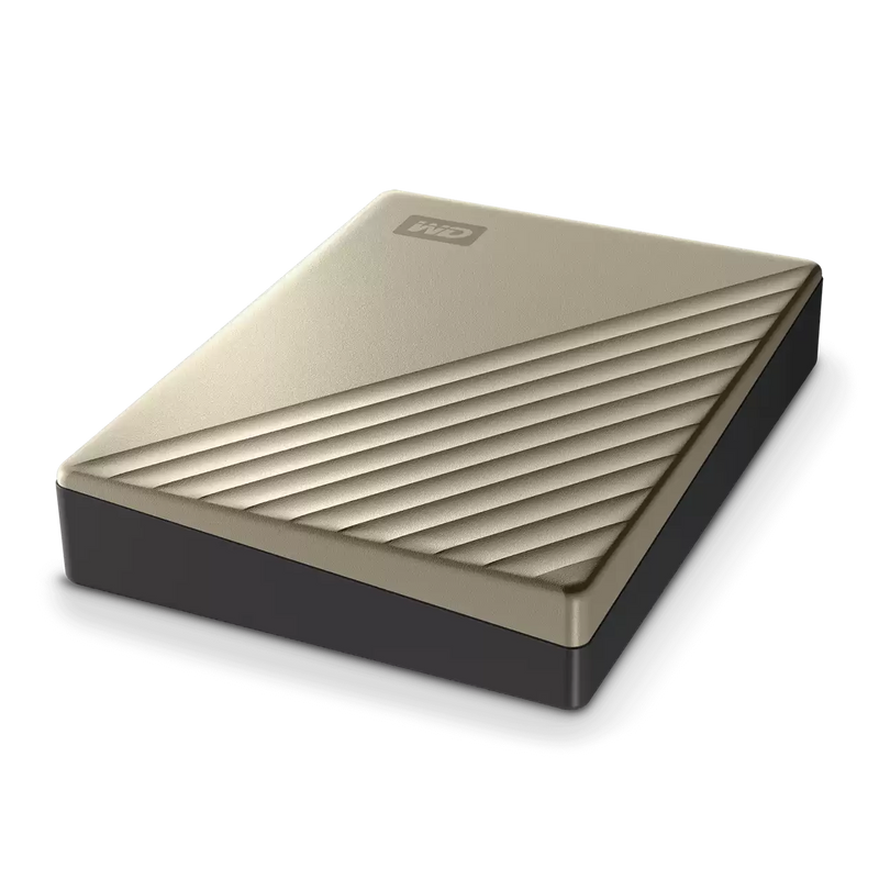 WD 4TB 2.5" My Passport Ultra 金色 WDBFTM0040BGD Type-C & USB 3.2 Gen 1 Portable Hard Drive