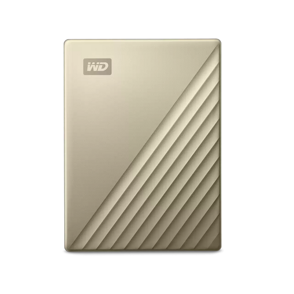 WD 5TB 2.5" My Passport Ultra USB-C & USB 3.2 Gen 1 金色 WDBFTM0050BGD Portable Hard Drive