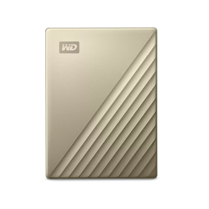 WD 4TB 2.5" My Passport Ultra 金色 WDBFTM0040BGD Type-C & USB 3.2 Gen 1 Portable Hard Drive
