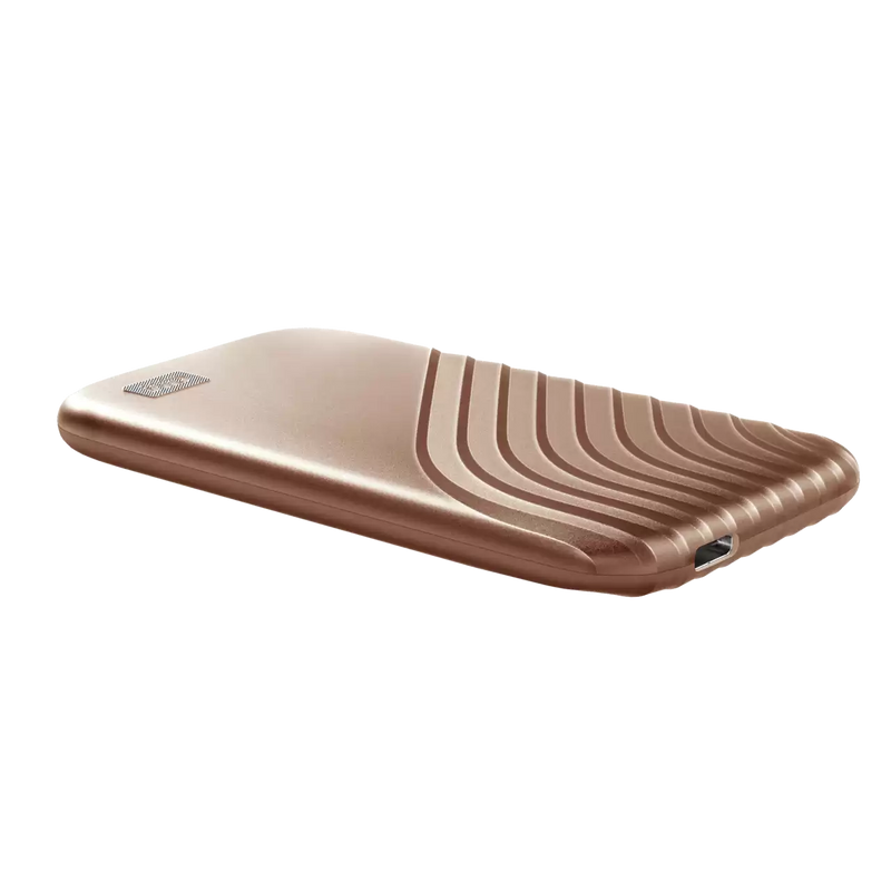 WD 1TB My Passport SSD 金色 WDBAGF0010BGD USB 3.2 Gen 2 & Type-C Portable Solid State Drive