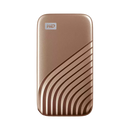 WD 2TB My Passport SSD 金色 WDBAGF0020BGD USB 3.2 Gen 2 & Type-C Portable Solid State Drive