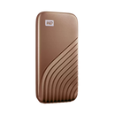 WD 2TB My Passport SSD 金色 WDBAGF0020BGD USB 3.2 Gen 2 & Type-C Portable Solid State Drive