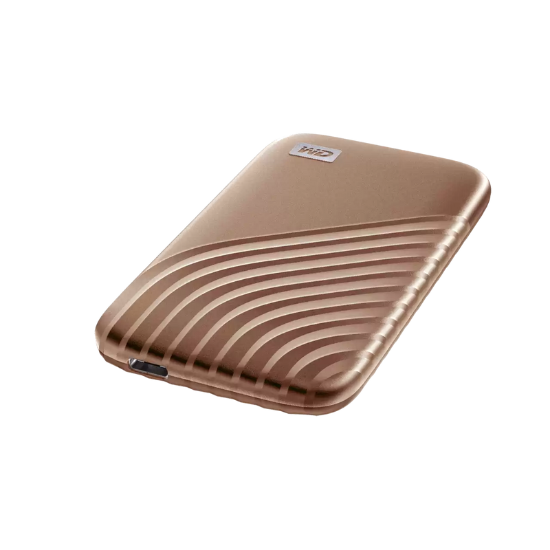 WD 2TB My Passport SSD 金色 WDBAGF0020BGD USB 3.2 Gen 2 & Type-C Portable Solid State Drive