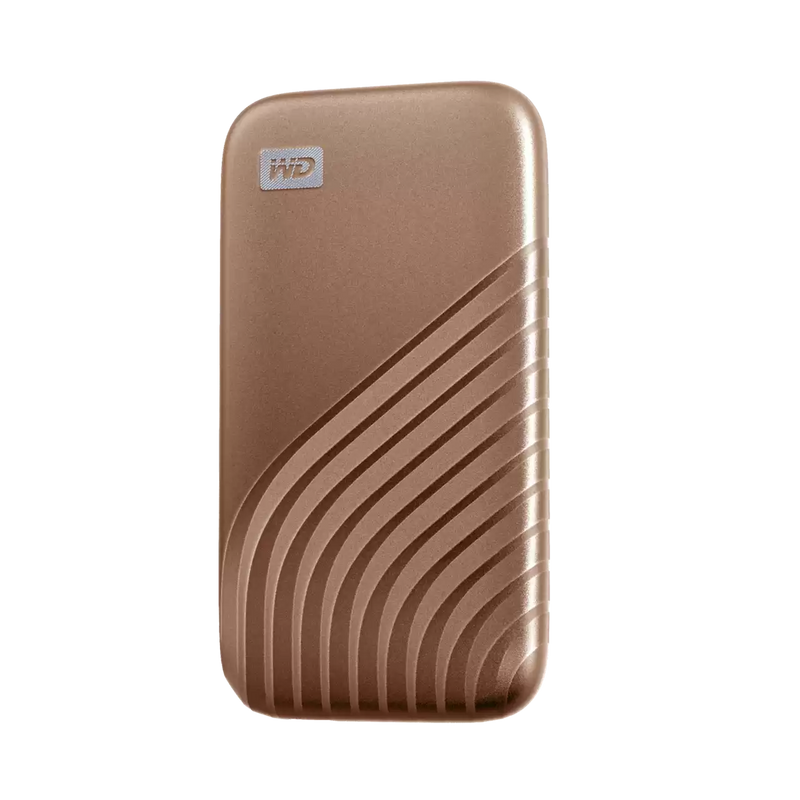 WD 2TB My Passport SSD 金色 WDBAGF0020BGD USB 3.2 Gen 2 & Type-C Portable Solid State Drive