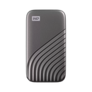 WD 1TB My Passport SSD 灰色 WDBAGF0010BGY USB 3.2 Gen 2 & Type-C Portable Solid State Drive