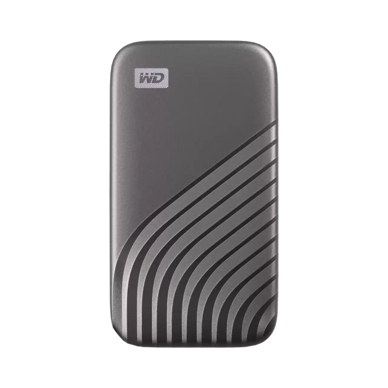 WD 1TB My Passport SSD Gray WDBAGF0010BGY USB 3.2 Gen 2 &amp; Type-C Portable Solid State Drive