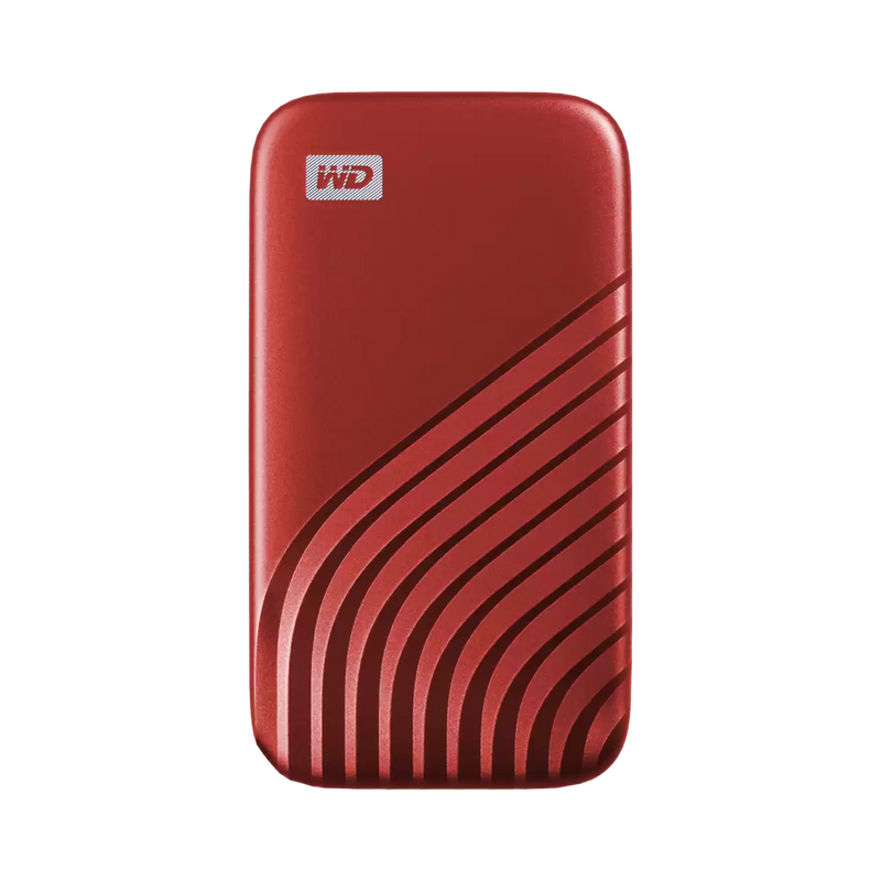 WD 2TB My Passport SSD Red WDBAGF0020BRD USB 3.2 Gen 2 &amp; Type-C Portable Solid State Drive
