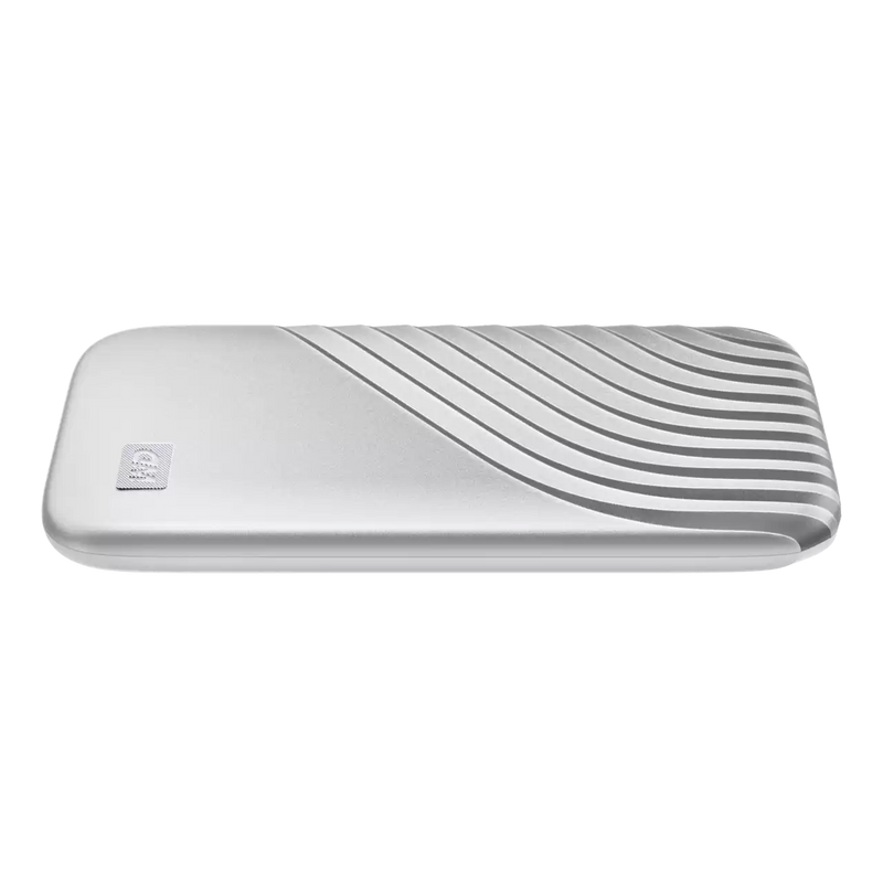 WD 2TB My Passport SSD Silver WDBAGF0020BSL USB 3.2 Gen 2 &amp; Type-C Portable Solid State Drive