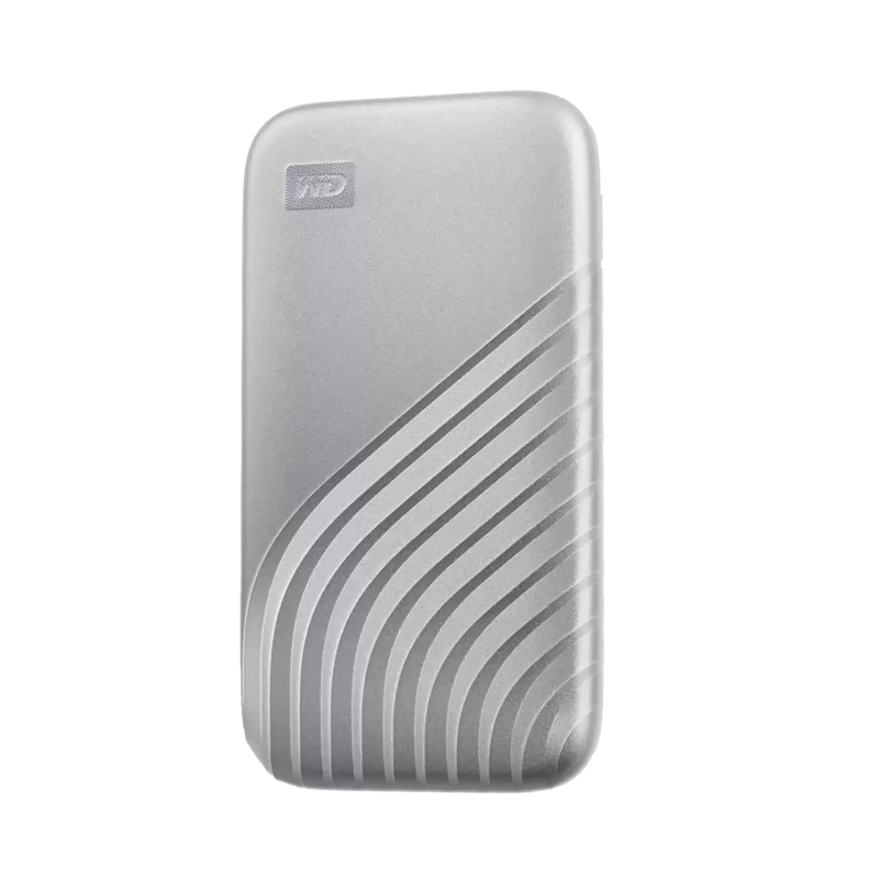 WD 1TB My Passport SSD Silver WDBAGF0010BSL USB 3.2 Gen 2 &amp; Type-C Portable Solid State Drive