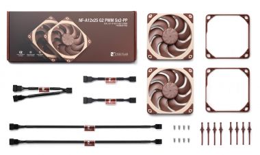 Noctua NF-A12x25 G2 PWM Sx2-PP Dual Set of 12cm Case Fan